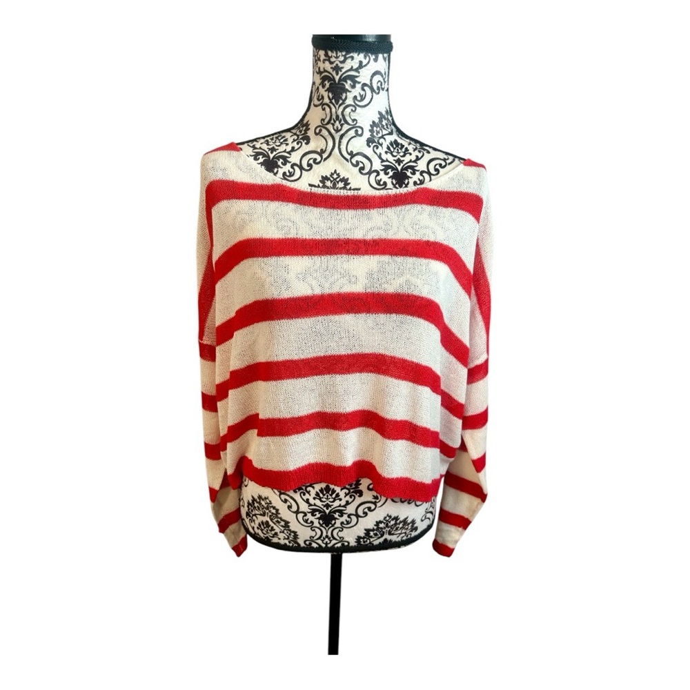 SUPERDOWN Adriana Knit Striped Sweater